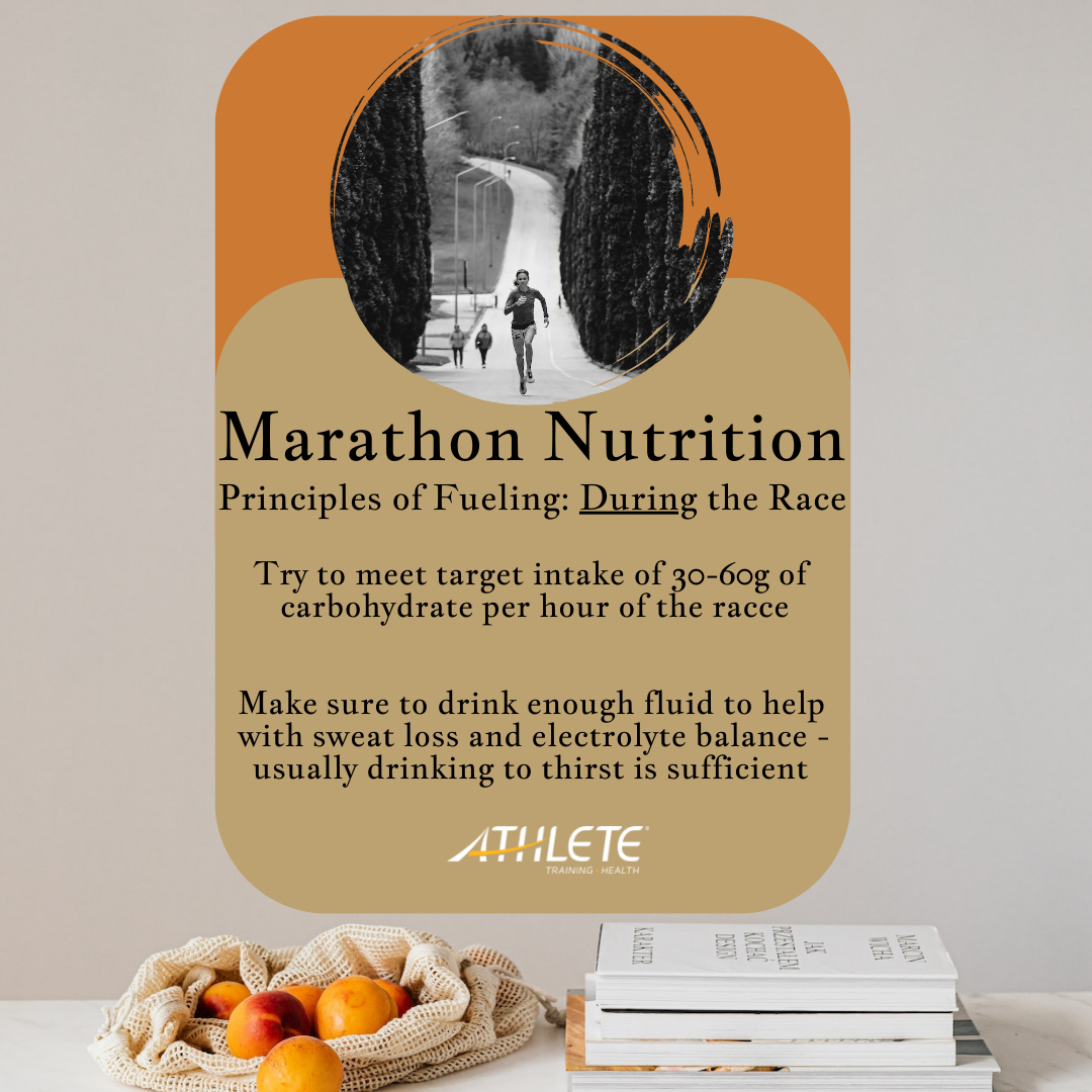 Marathon Nutrition - Fueling During the Race